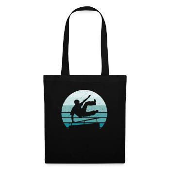 Parkour - Sac en tissu - noir - Devant