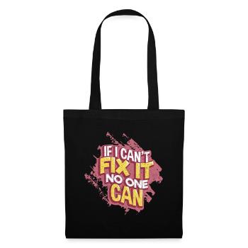 artisan - Sac en tissu - noir - Devant