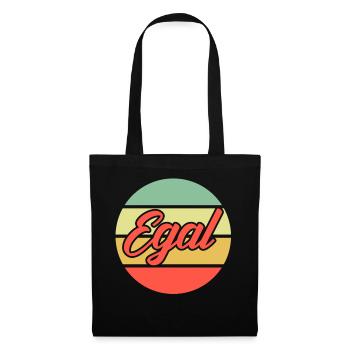 Egal - Stoffbeutel - Schwarz - Vorne