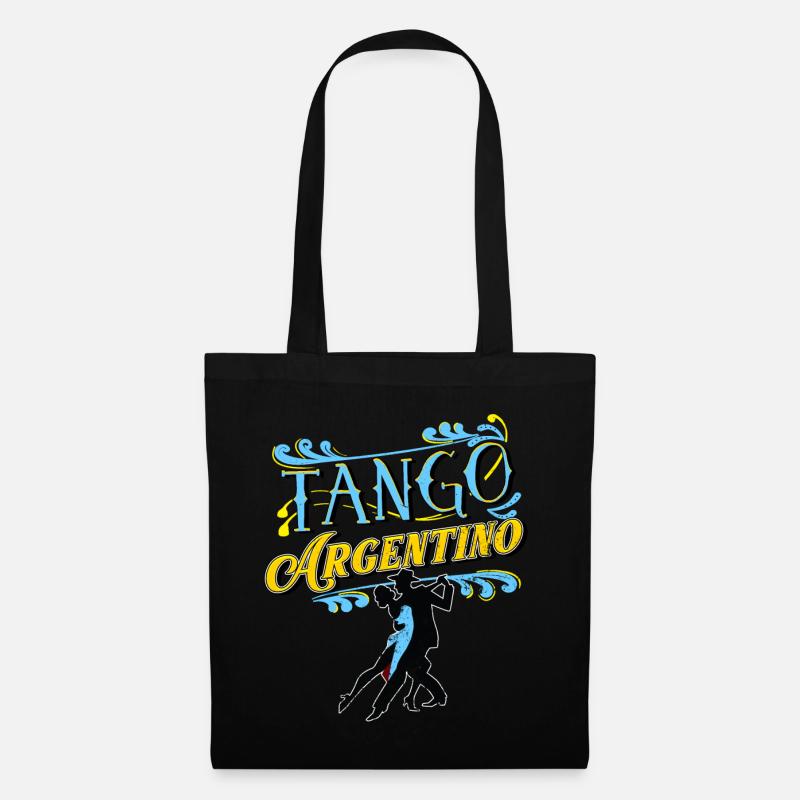 Tango, Tango Tänzer - Sac en tissu - noir