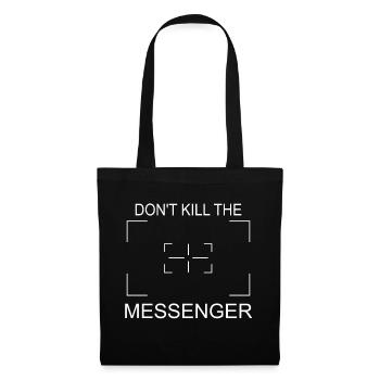 Don't kill the Messenger Free Whistleblower Press - Tote Bag - black - Front