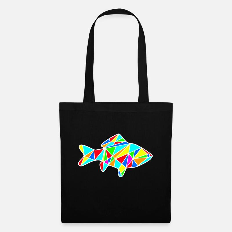 fish - Tote Bag - black