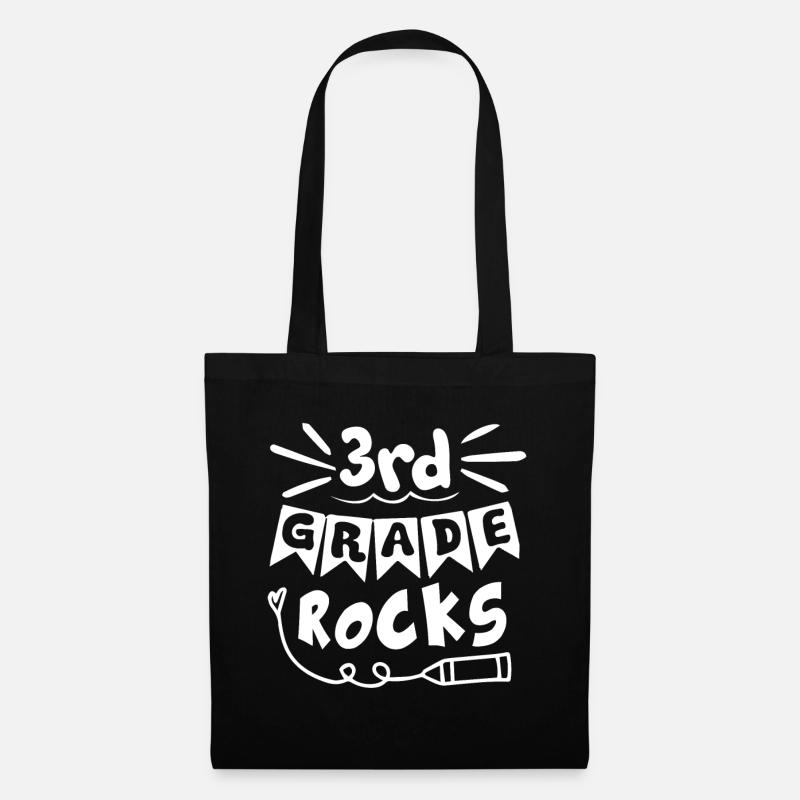 3. Klasse Lehrer 3. Klasse Rocks - Stoffbeutel - Schwarz