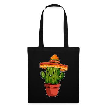 Cactus Mexico - Tote Bag - black - Front