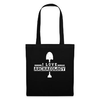 Team archeology archaeologist archaeologist digging up - Tote Bag - black - Front