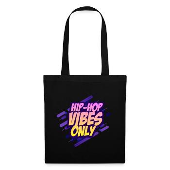 Hip hop - Sac en tissu - noir - Devant