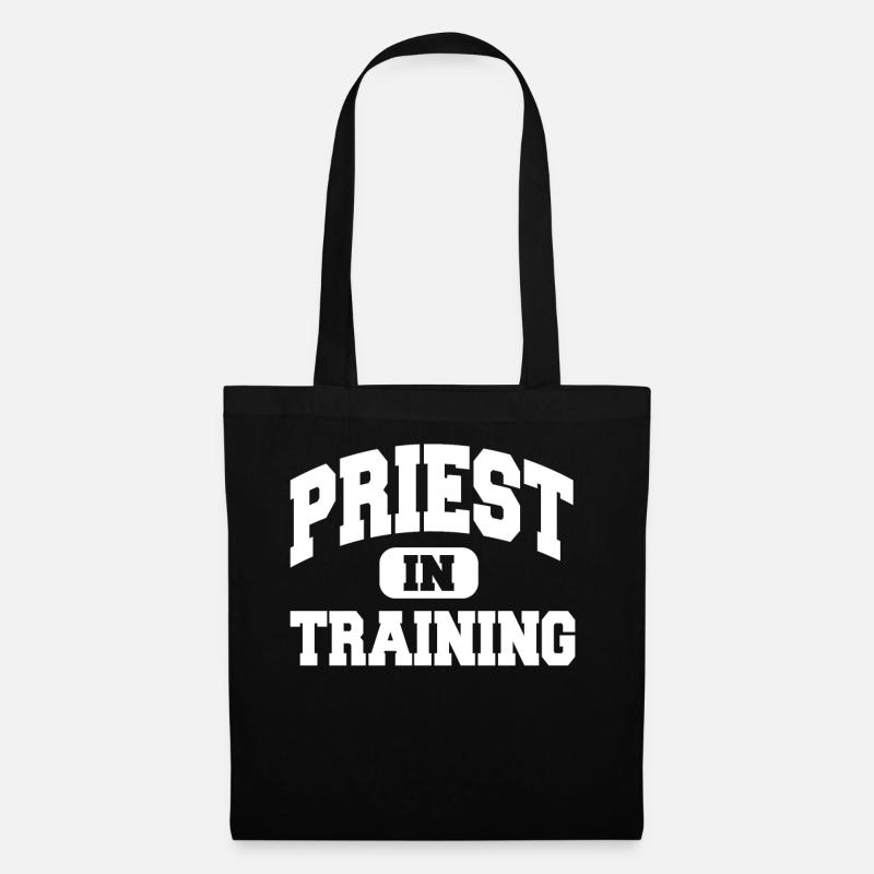 Priest In Training - Tote Bag - black