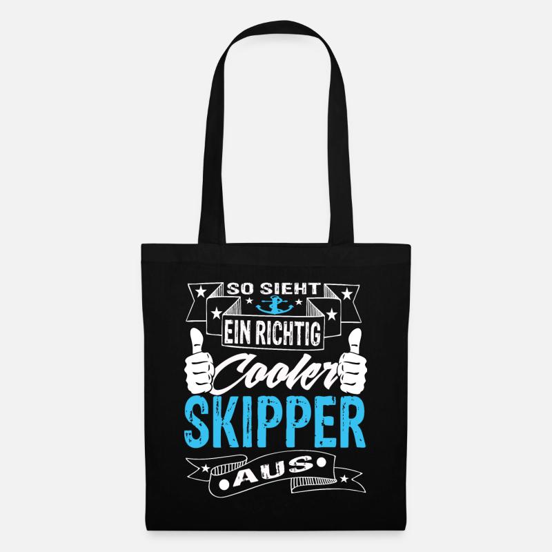 Skipper - Stoffbeutel - Schwarz