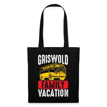 Vacances en famille à Griswold - Sac en tissu - noir - Devant