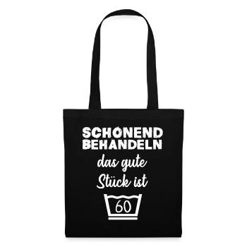 60. Geburtstag Geschenkidee Mann Mai 1960 Damen - Stoffbeutel - Schwarz - Vorne