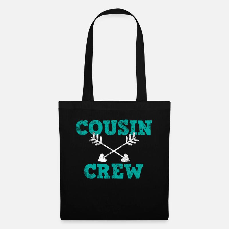 Cousins - Stoffbeutel - Schwarz
