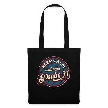 Psalm 91 - Tote Bag - black - Front