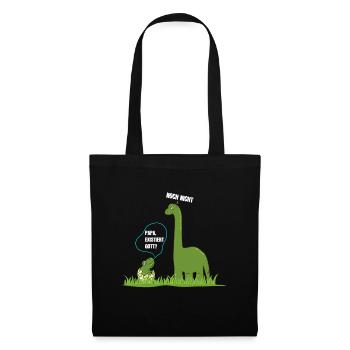 Dad Exists God Dinosaur Atheist - Tote Bag - black - Front