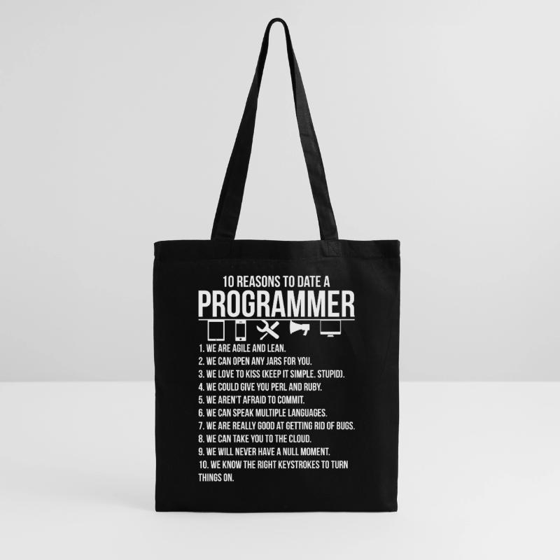 Programmeur de développeurs Coder Cadeau Sac en tissu