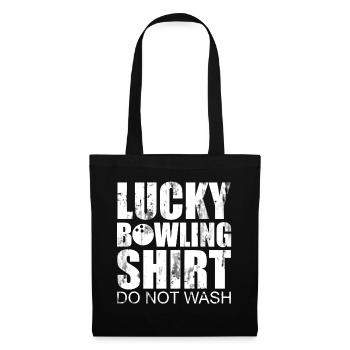 Lucky bowling shirt do not wash - Bowler - Stoffbeutel - Schwarz - Vorne