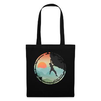 Climber free solo - Sac en tissu - noir - Devant