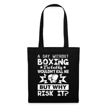 Boxing A Day Without Boxing - Tote Bag - black - Front