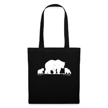 Mama Bear Dad Bear - Tote Bag - black - Front
