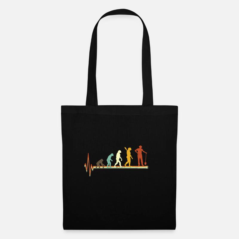 Gardener Evolution Fun Shirt - Sac en tissu - noir
