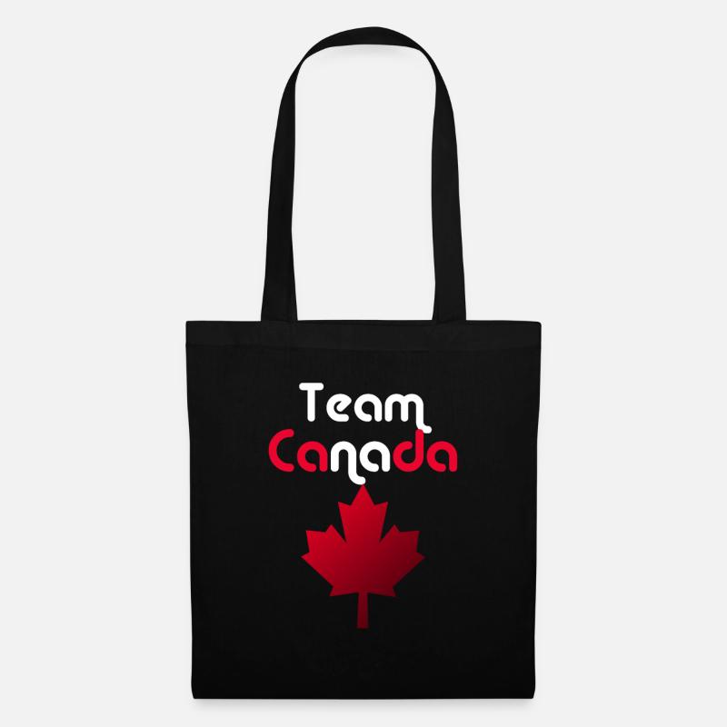 Équipe Canada - Sac en tissu - noir