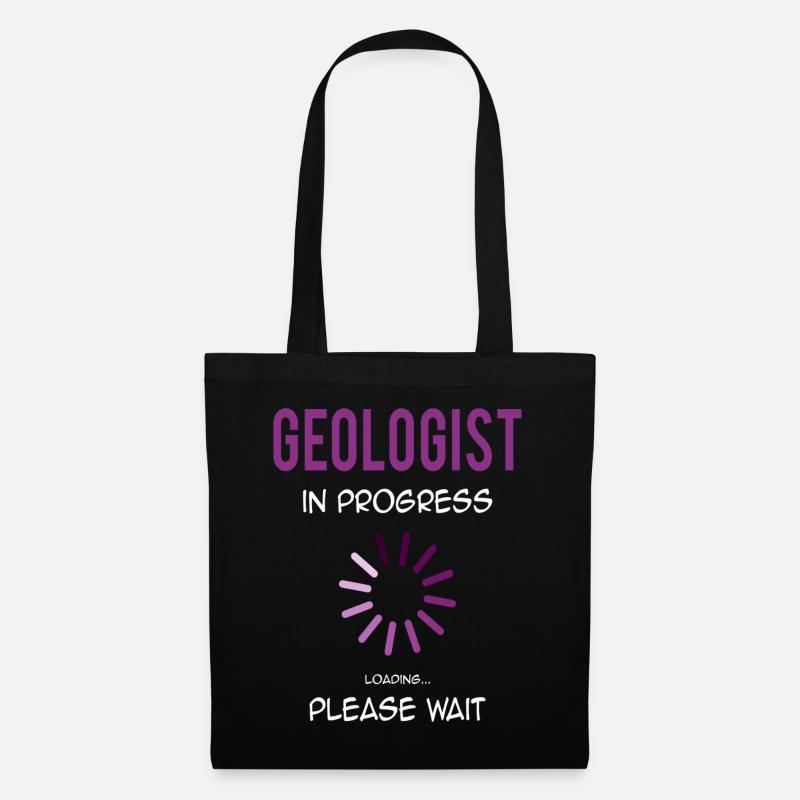 Geologie Student - Stoffbeutel - Schwarz
