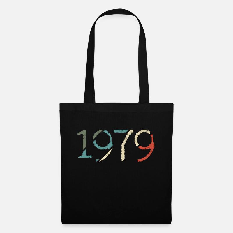 1979 - Sac en tissu - noir