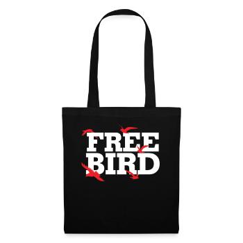Free Bird Illustration - Tote Bag - black - Front