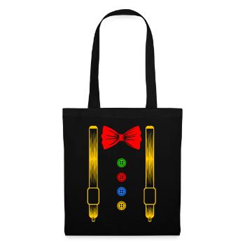 Clown costume clown carnival carnival costume - Tote Bag - black - Front