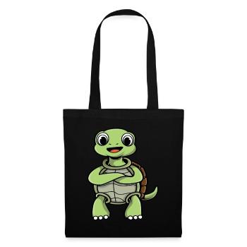 turtle - Tote Bag - black - Front