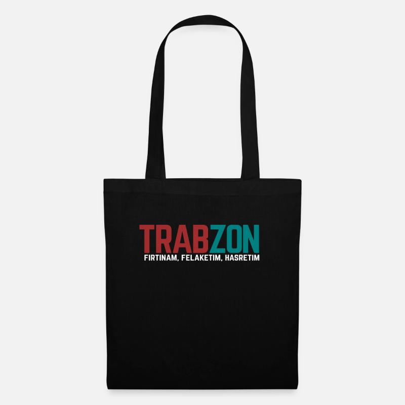 Trabzon - Stoffbeutel - Schwarz