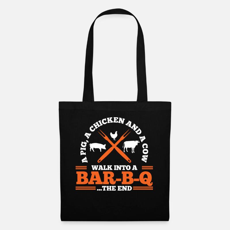 BBQ BBQ - Tote Bag - black