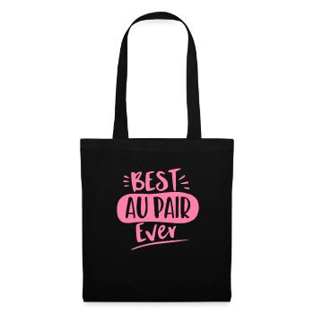 Meilleure fille au pair de tous les temps - Sac en tissu - noir - Devant