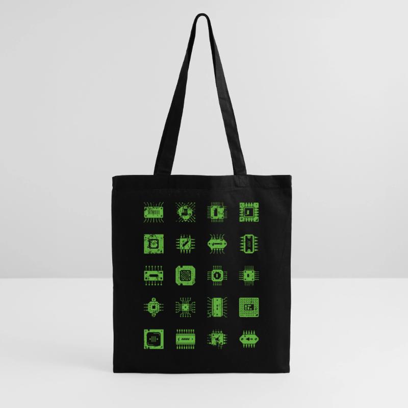Microchips Microchip CPU Computer Scientist Hardware Tote Bag