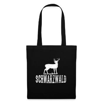 Schwarzwald - Stoffbeutel - Schwarz - Vorne