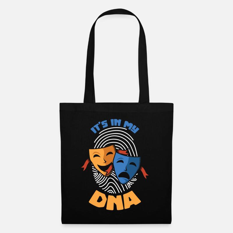 Theater Schauspieler - Its in my DNA - Stoffbeutel - Schwarz