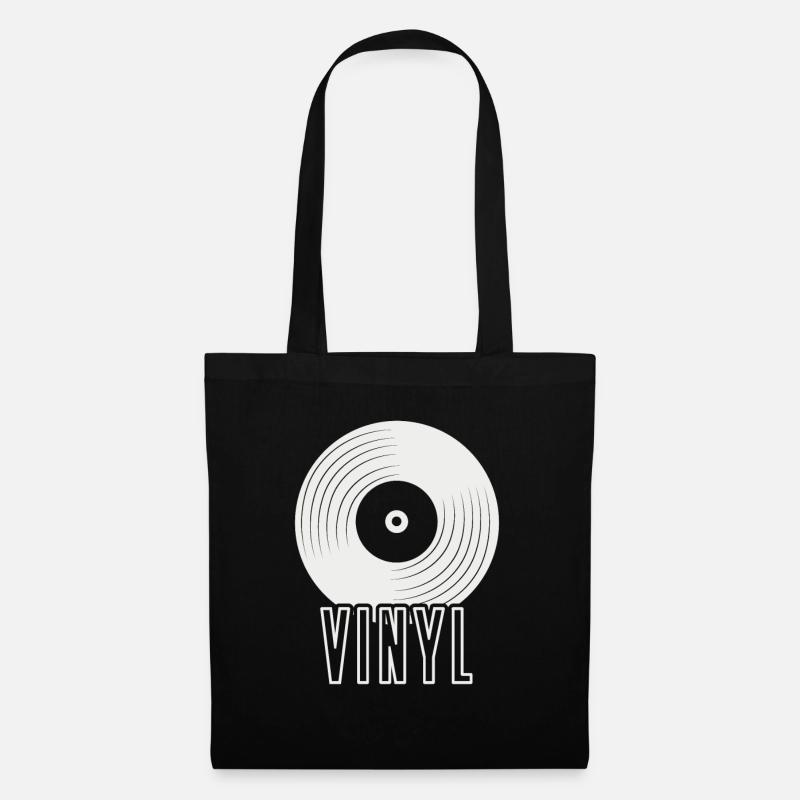 vinyle - Sac en tissu - noir