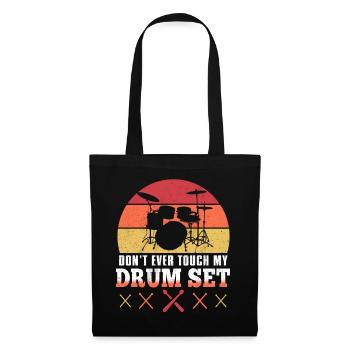 Drums Drummer Drummer Drum Gift - Tote Bag - black - Front