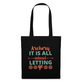 Archery archer archer target - Tote Bag - black - Front
