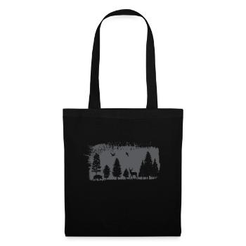 Forest design - Tote Bag - black - Front