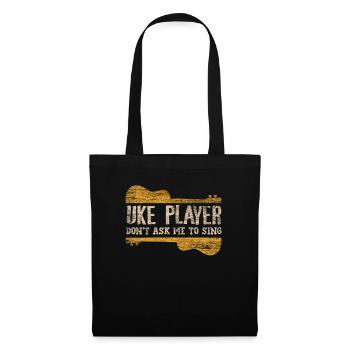 ukulele - Tote Bag - black - Front