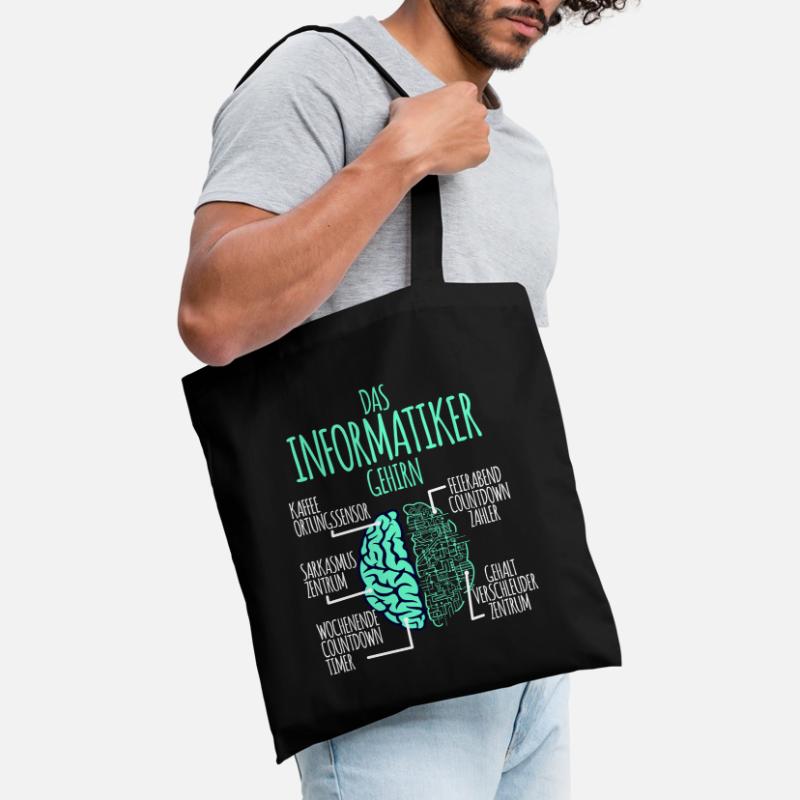 Informatiker Informatik Programmierer Nerd Geek Stoffbeutel