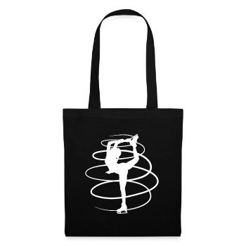 Figure skating skater - Tote Bag - black - Front