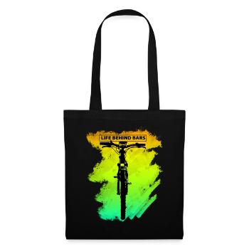 Life behind bars gift for pedal & steering wheel fans - Tote Bag - black - Front