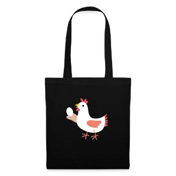 Chicken - Tote Bag - black - Front