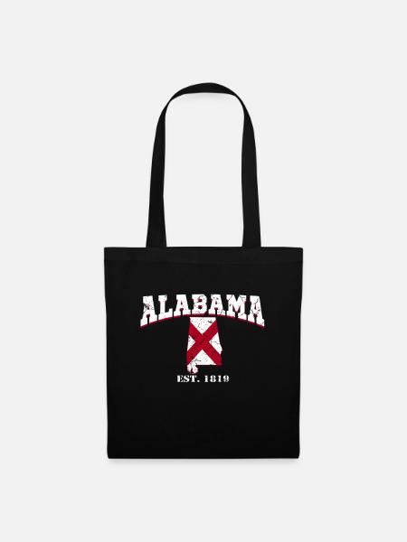 Alabama est. 1819 - Stoffbeutel - Schwarz