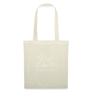 architecte - Sac en tissu - nature - Devant