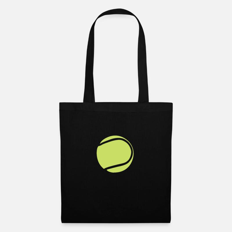 Tennis - Stoffbeutel - Schwarz