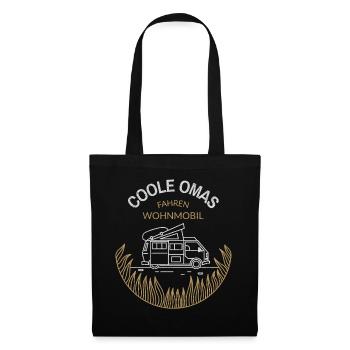 Coole Omas fahren Wohnmobil - Tote Bag - black - Front