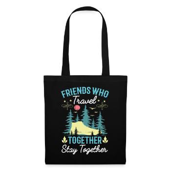 Mountains vacation adventure travel gift - Tote Bag - black - Front