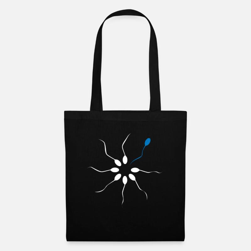 Soyez différent Soyez différent Sperme Sperme Spermling - Sac en tissu - noir